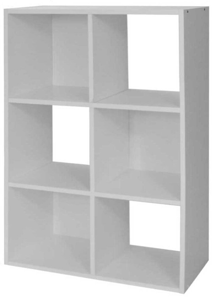 Storage Cube Display Bookcase 4 Shelves Tier Shelving Unit Book Shelf 