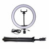 10 Inch LED Ring Light With Tripod and Phone Holder Make-up for Camera iPhone UK