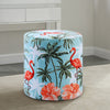 Pouffe Footstool Shoe stool 30cm Wide Wood Frame & Luxurious Velvet Cover