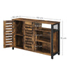Sideboard, Storage Cabinet with 2 Doors, Adjustable Shelves LSC083B01