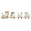 Little Wooden Train Papular Train Vehicle Train Block Home Decor Desk Ornaments