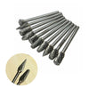 Carbide Burr Die Grinding Shank Tungsten Rotary Drill Set Metal CarvingBit Tool.