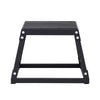 VEVOR 12" Plyometric Jump Box Fitness Exercise Plyo Box Step Cross Black