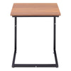 Bedside Sofa Side Table C-Shaped Wooden Laptop Coffee End Desk Living Room Study