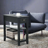 3-Tier End Table Sofa Bedside Table Nightstand Home Office Bookcase W/ Drawer