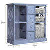 Wooden Sideboard Hallway Living Room Console Table Side Cabinet Storage Cupboard