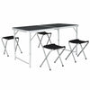 4FT FOLDING CAMPING TABLE ALUMINIUM PICNIC PORTABLE ADJUSTABLE PARTY BBQ OUTDOOR