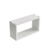 Set Of 4 Wooden Floating Cube Shelves Wall Hanging Storage Display Deco Shelving