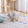 Animal Ottoman Footstool Padded Cushion Pouffe Stool Rest Children Toy Kid Chair