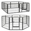 Heavy Duty 8 Panel Pet Play Pen Puppy Dog Run Cage Metal Enclosure Folding Fence