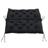 Garden Outdoor 2 Seater Bench Swing Hammock Chair Seat Cushion Pad with Backrest