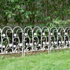 5X Decorative Garden Fence Border Pet Barrier for Garden Yard Flowerbeds Walkway