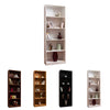 5 Tier XL Bookcase Display Shelving Storage Unit Stand Wooden Shelves