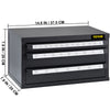 Fractional Three-Drawer Drill Dispenser Organizer Cabinet Holds 1/16"-1/2"