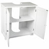 Bathroom Sink Cabinet Under Basin Vanity Storage Cupboard Unit White Wash Basin