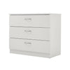 Modern White Chest of Drawers 3 Draws Bedroom Furniture Hallway Storage Cabinet