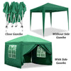 2MX2M 2.5MX2.5M 3MX3M Pop Up Gazebo Garden Party Tent With Sides Canopy Marquee