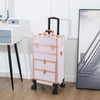 Rolling Cosmetic Case Makeup Train Lockable Case Trolley Beauty Storage Drawers