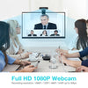 1080P Webcam Auto Focus Web Camera With Microphone for Video Calling Conference