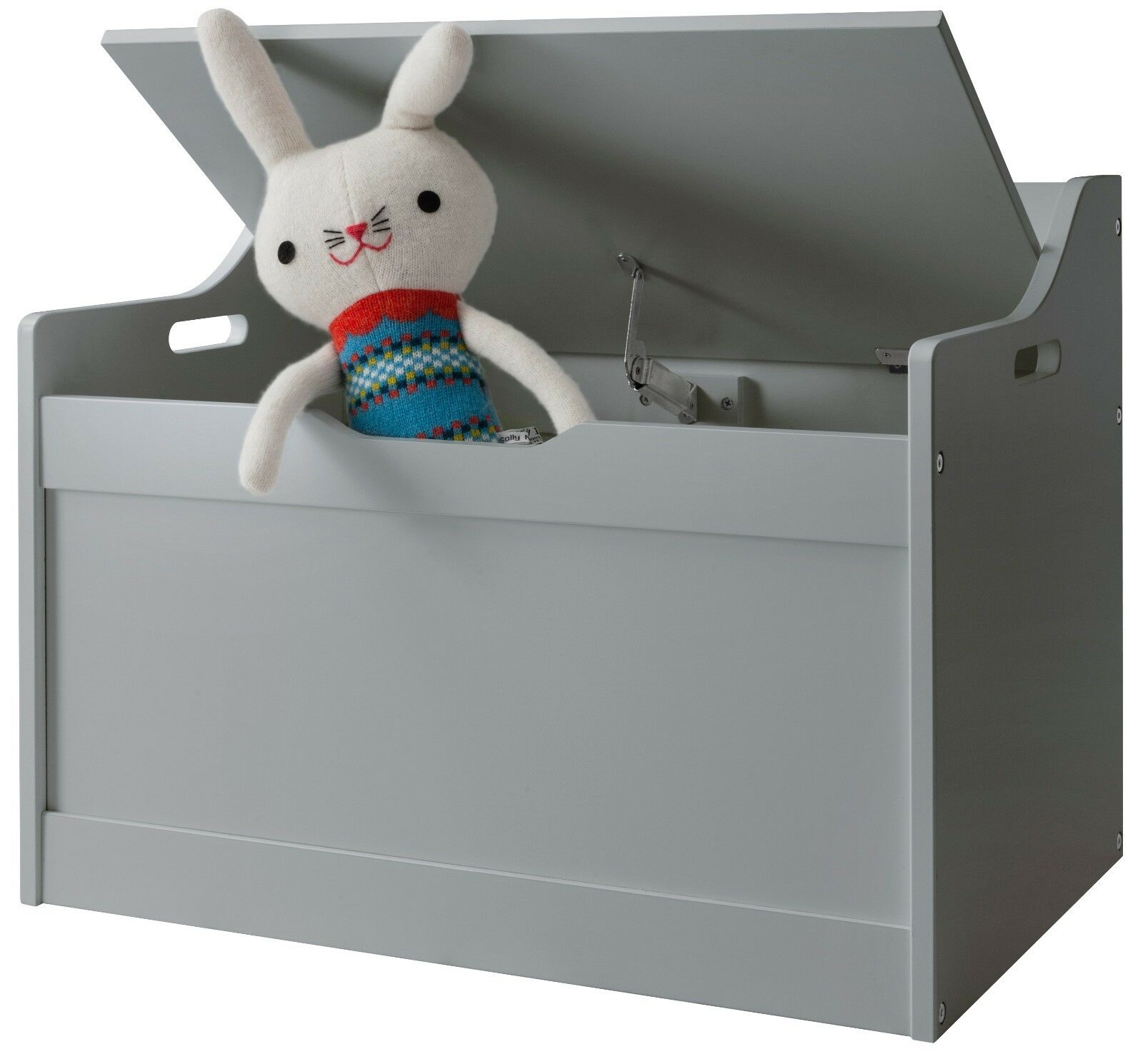 Toy Box in Grey Lola Toy Storage