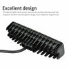 2Pcs 6 Inch 48W LED Work Lights Bar Flood Fog Lamp Offroad Driving Truck SUV ATV