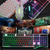 7 Color RGB USB Wired Gaming Keyboard And Mouse Set for PC Laptop Xbox One hot