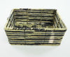 WILLOW WICKER STORAGE BASKET KITCHEN LOG GIFT HAMPER BASKET + HANDLES