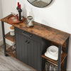 Slim Hallway Console Table Kitchen Industrial Storage Cupboard Sideboard Rustic
