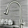 Modern Kitchen Sink Mixer Taps Pull Out Single Lever Chrome Brass Spray Mono Tap