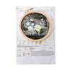 3pcs Embroidery Beginners Cross Stitch Kits Printed Flower Pattern Craft Set DIY