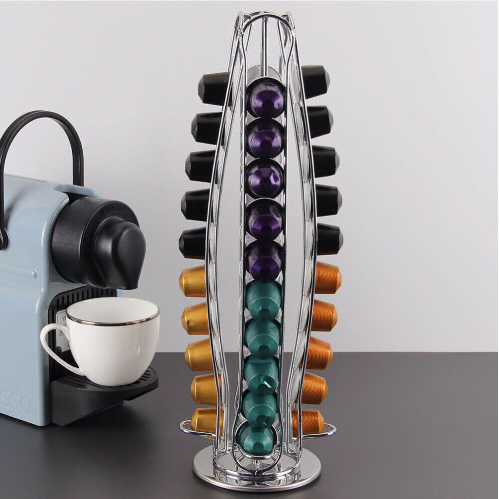 Neo Revolving Coffee Pod Holder Capsule Stand Drawer Tassimo,Dolce Gusto,  Vertuo