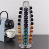 Coffee Pod Holder Tassimo Nespresso Dolce Gusto Capsule Drawers Stand Revolving