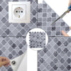 Kitchen Wall Tile Stickers Bathroom Waterproof 3D Mosaic Sticker Self-adhesive