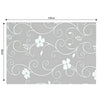 100x45CM Bedroom Bathroom Home Glass Window Privacy Film Stickers PVC Frosted UK