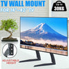 Universal Top TV Table Stand Leg Mount LED LCD Flat TV Screen 14-65" Bracket UK