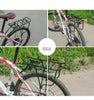 Alloy MTB Bike Bicycle Cycle Pannier Rear Rack Seat Carrier Bag Luggage Bracket