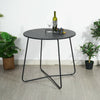 Dining Table Round Modern Kitchen Coffee Table Home Office Lounge Room 80cm Wood