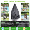 Large 190cm Zipper Hanging Swing Egg Waterproof Chair Cover Garden Patio Outdoor