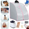 Portable Steam Sauna Home Spa Full Body Slimming Detox Therapy Tent with Remote