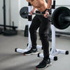 Heavy Duty Adjustable Barbell Stand Squat Bench Press Split Squat Rack Home Gym