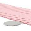 24X Adjustable Drawer Dividers Organiser Socks Make Up Plastic Closet Separators