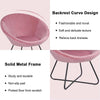 Velvet Fabric Vanity Stool Bedroom Makeup Dressing Table Desk Chair Padded Seat