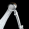 High Pressure Shower Head 360 Rotated Water Saving Hand Spray with Small Fan UK