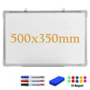 MAGNETIC WHITEBOARD SMALL LARGE WHITE BOARD DRY WIPE NOTICE OFFICE HOME SCHOOL