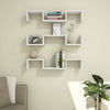Paeonia Modern Wall Mounted Floating Shelf (Set of 3), Stylish Wood Wall Decor