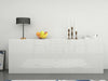 High Gloss Large Sideboard Cabinet with 2 Doors 2 Drawers & 1 Flaps Cupboard UK