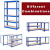 Garage Shelves Shelving 5 Tier Unit Racking Boltless Heavy Duty Storage Shelf