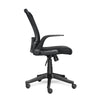 Black Office Mesh Chair Computer Desk Task Study Folding Adjustable Back Arms