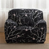 1 Seater Stretch Sofa Cover Arm Chair Couch Slipcover Covers W/ Pillow Case