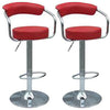 Broadway Bar Stools Faux Leather Modern Breakfast Kitchen Barstool Swivel